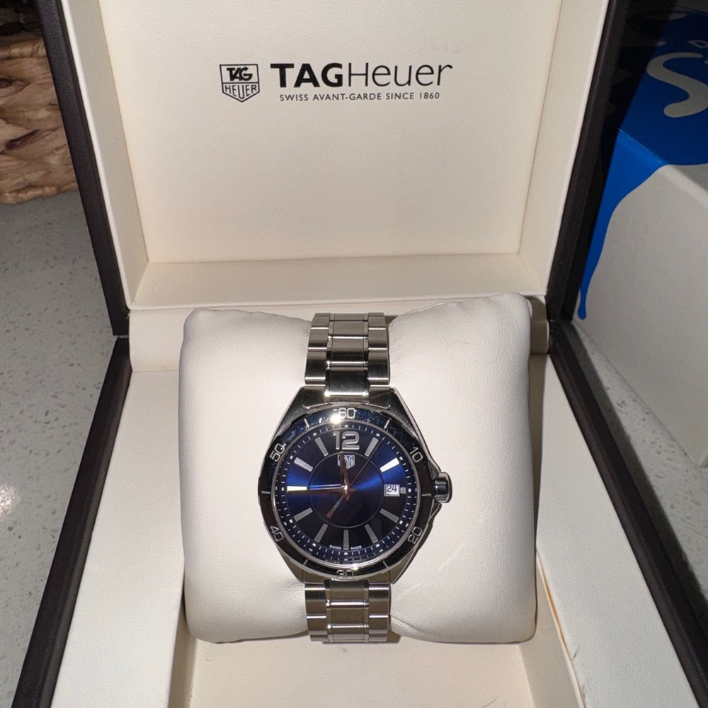 TAG Heuer Aquaracer Blue Dial Stainless Steel Watch